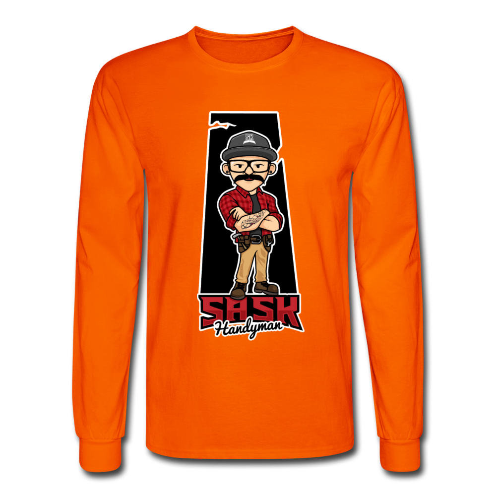 Sask Hi Viz Long Sleeve T-Shirt - orange