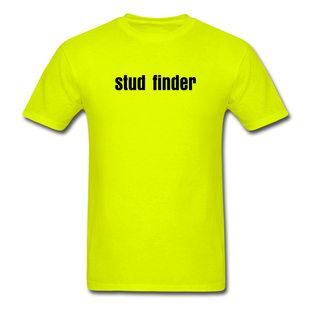 Stud Finder T-Shirt Ryobi Green - safety green