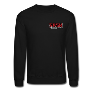 Sask Sweatshirt  (front and back logos) - black