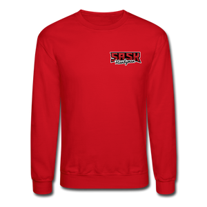 Sask Sweatshirt  (front and back logos) - red