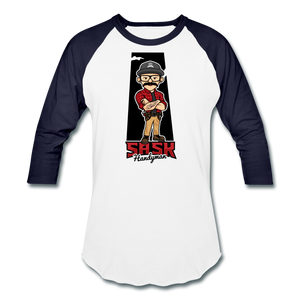 Sask Baseball T-Shirt - white/navy