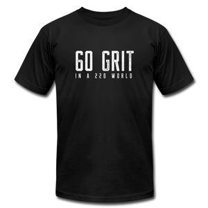 60 Grit Pemium T-Shirt - black