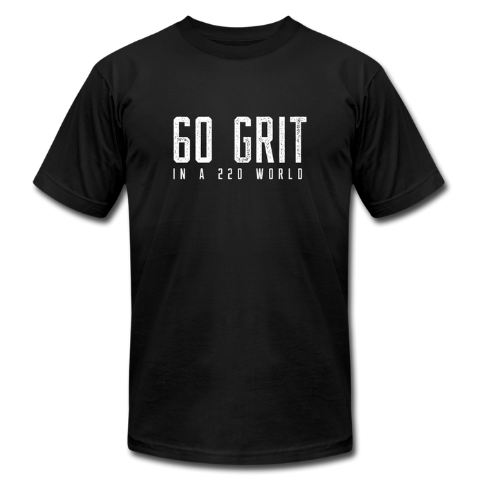 60 Grit Pemium T-Shirt - black