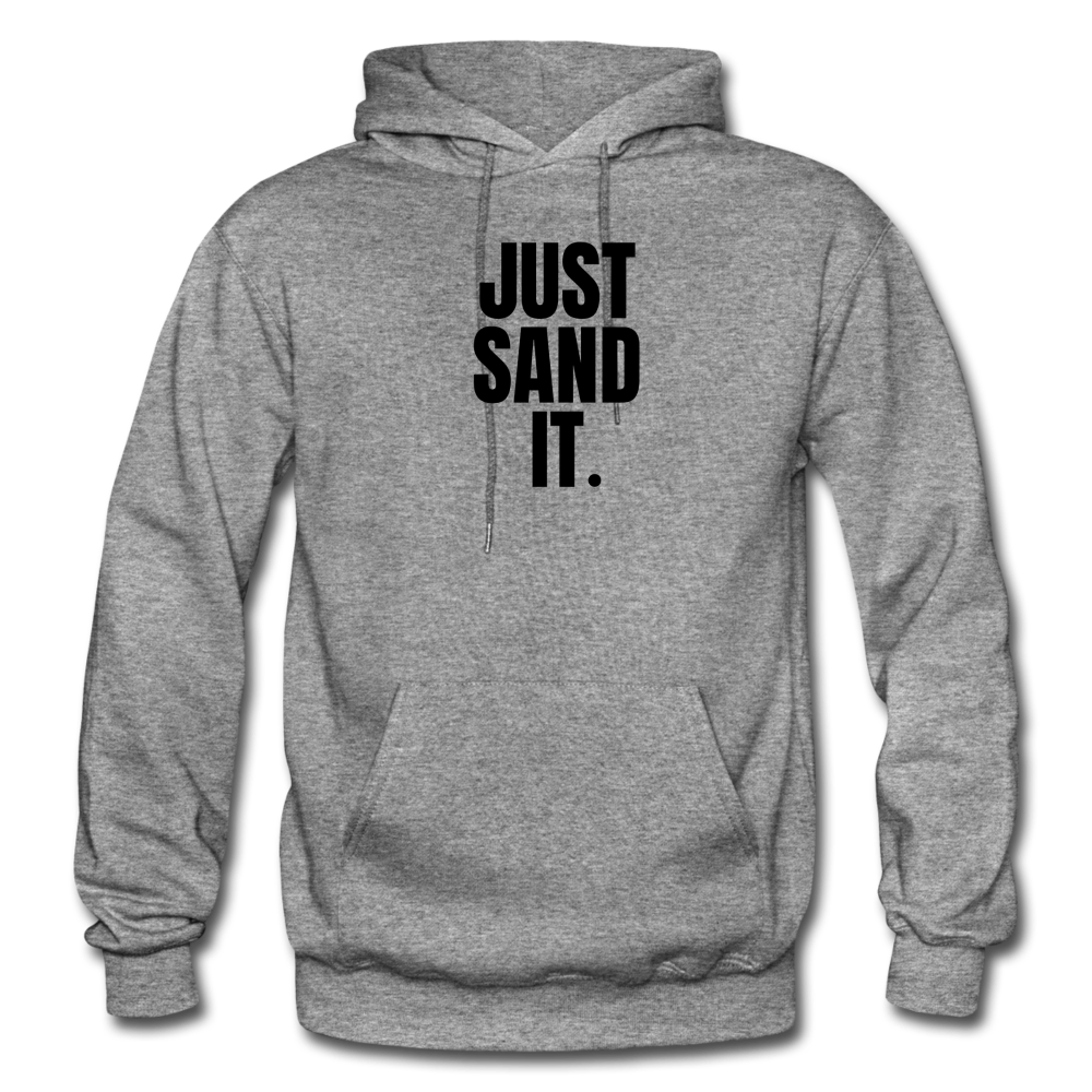 Just Sand It Hoodie - graphite heather