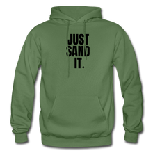 Load image into Gallery viewer, Just Sand It Hoodie - military green
