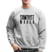 Load image into Gallery viewer, Sawdust Maker Crewneck Sweatshirt - heather gray

