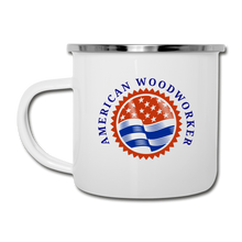 Load image into Gallery viewer, Camper Mug with Your Logo - white
