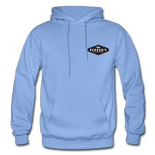 Load image into Gallery viewer, Foster&#39;s Custom Woodworking Heavyweight Hoodie - carolina blue
