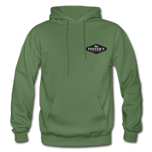 Load image into Gallery viewer, Foster&#39;s Custom Woodworking Heavyweight Hoodie - military green

