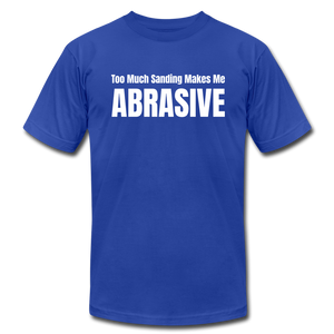 Abrasive Premium T-Shirt - royal blue