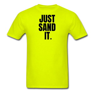 Just Sand It Ryobi Green - safety green