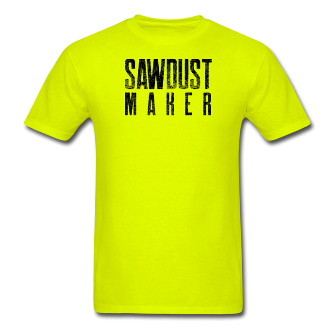 Sawdust Maker T-Shirt Ryobi Green - safety green