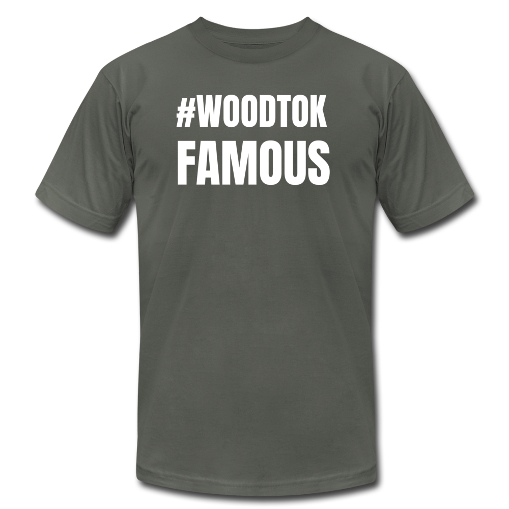 Woodtok Famous Premium T-Shirt - asphalt