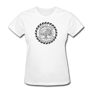 Twisted Tree Woodworking Women's T-Shirt - white