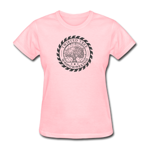 Twisted Tree Woodworking Women's T-Shirt - pink