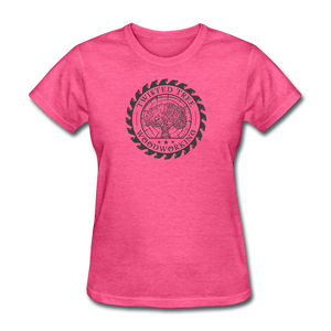 Twisted Tree Woodworking Women's T-Shirt - heather pink