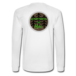 Woodworks by Mac Long Sleeve T-Shirt - white