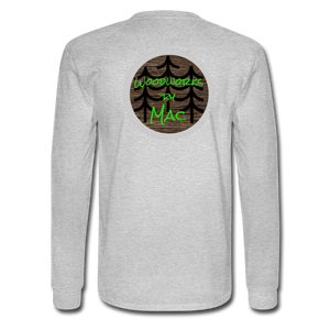 Woodworks by Mac Long Sleeve T-Shirt - heather gray