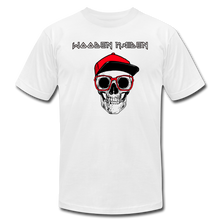 Load image into Gallery viewer, Wooden Maiden Iron Maiden Inspired PremiumT-Shirt - white
