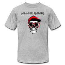 Load image into Gallery viewer, Wooden Maiden Iron Maiden Inspired PremiumT-Shirt - heather gray
