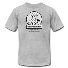 Load image into Gallery viewer, Retro Woodworking Premium T-Shirt - heather gray
