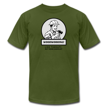 Load image into Gallery viewer, Retro Woodworking Premium T-Shirt - olive
