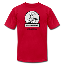 Load image into Gallery viewer, Retro Woodworking Premium T-Shirt - red
