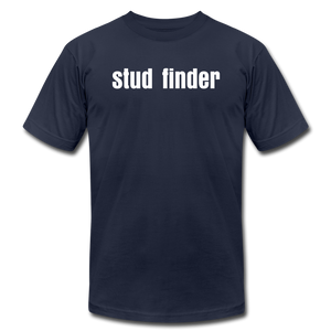 Stud Finder Premium T-Shirt - navy