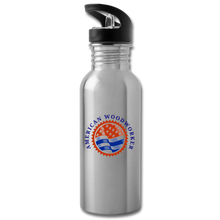Load image into Gallery viewer, Aluminum Water Bottle - silver
