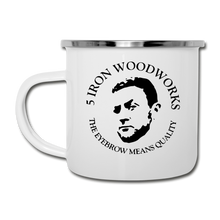 Load image into Gallery viewer, 5 Iron Woodworks Camper Mug - white
