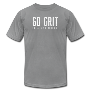 Valhalla Woodworks 60 Grit T-Shirt - slate