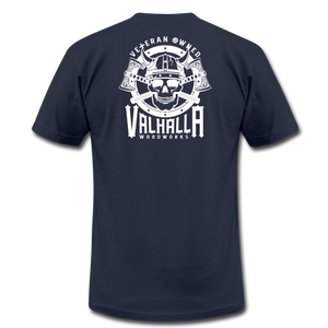 Valhalla Woodworks 60 Grit T-Shirt - navy