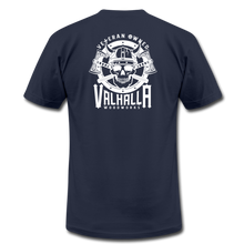 Load image into Gallery viewer, Valhalla Woodworks Abrasive T-Shirt - navy
