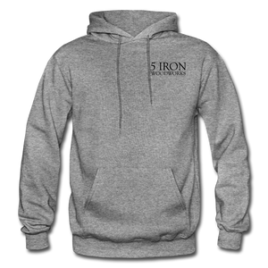 5 Iron Woodworks Hoodie - graphite heather