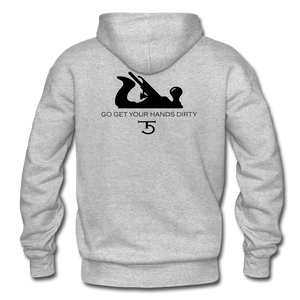 5  Iron Woodworks Hoodie - heather gray