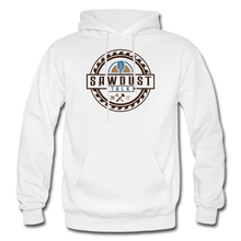 Load image into Gallery viewer, Sawdust Talk Hoodie - white
