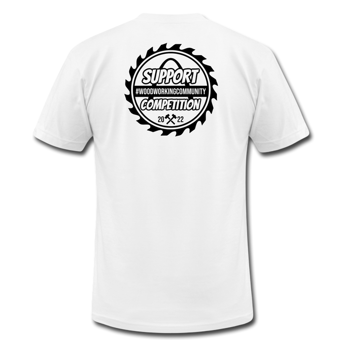 Support over Competition Breuer Builds Premium T-Shirt - white