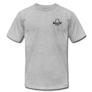 Support over Competition Breuer Builds Premium T-Shirt - heather gray