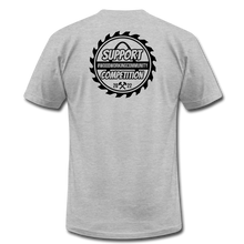 Load image into Gallery viewer, Support over Competition Breuer Builds Premium T-Shirt - heather gray
