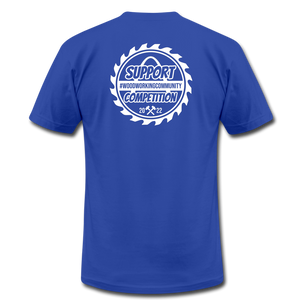 Support over Competition Breuer Builds Premium T-Shirt - royal blue