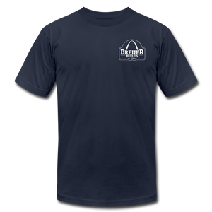 Support over Competition Breuer Builds Premium T-Shirt - navy