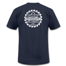 Load image into Gallery viewer, Support over Competition Breuer Builds Premium T-Shirt - navy
