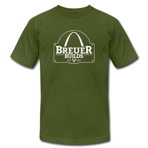 Breuer Builds Premium T-Shirt - olive