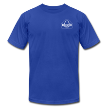 Load image into Gallery viewer, Never Stop Building Beuer Builds Premium T-Shirt - royal blue
