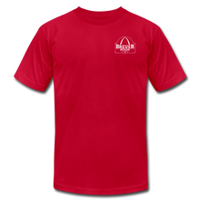 Load image into Gallery viewer, Never Stop Building Beuer Builds Premium T-Shirt - red
