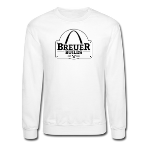 Breuer Builds Crewneck Sweatshirt - white