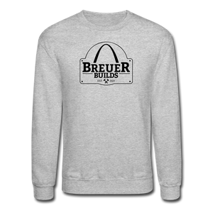 Breuer Builds Crewneck Sweatshirt - heather gray