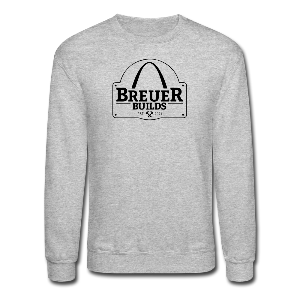 Breuer Builds Crewneck Sweatshirt - heather gray