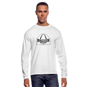 Breuer Builds Long Sleeve T-Shirt - white