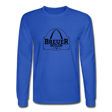 Load image into Gallery viewer, Breuer Builds Long Sleeve T-Shirt - royal blue
